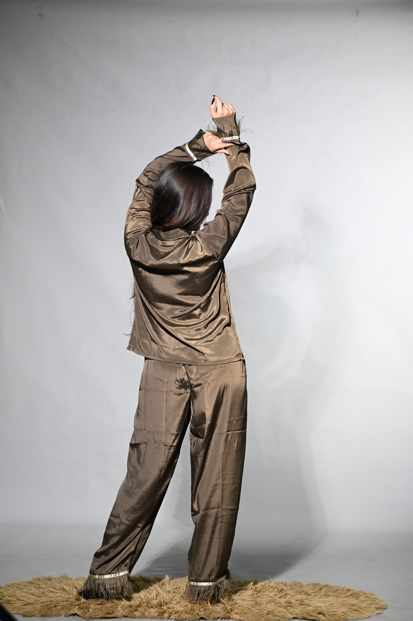 Miss Matched - Mocha Brown Fur Set