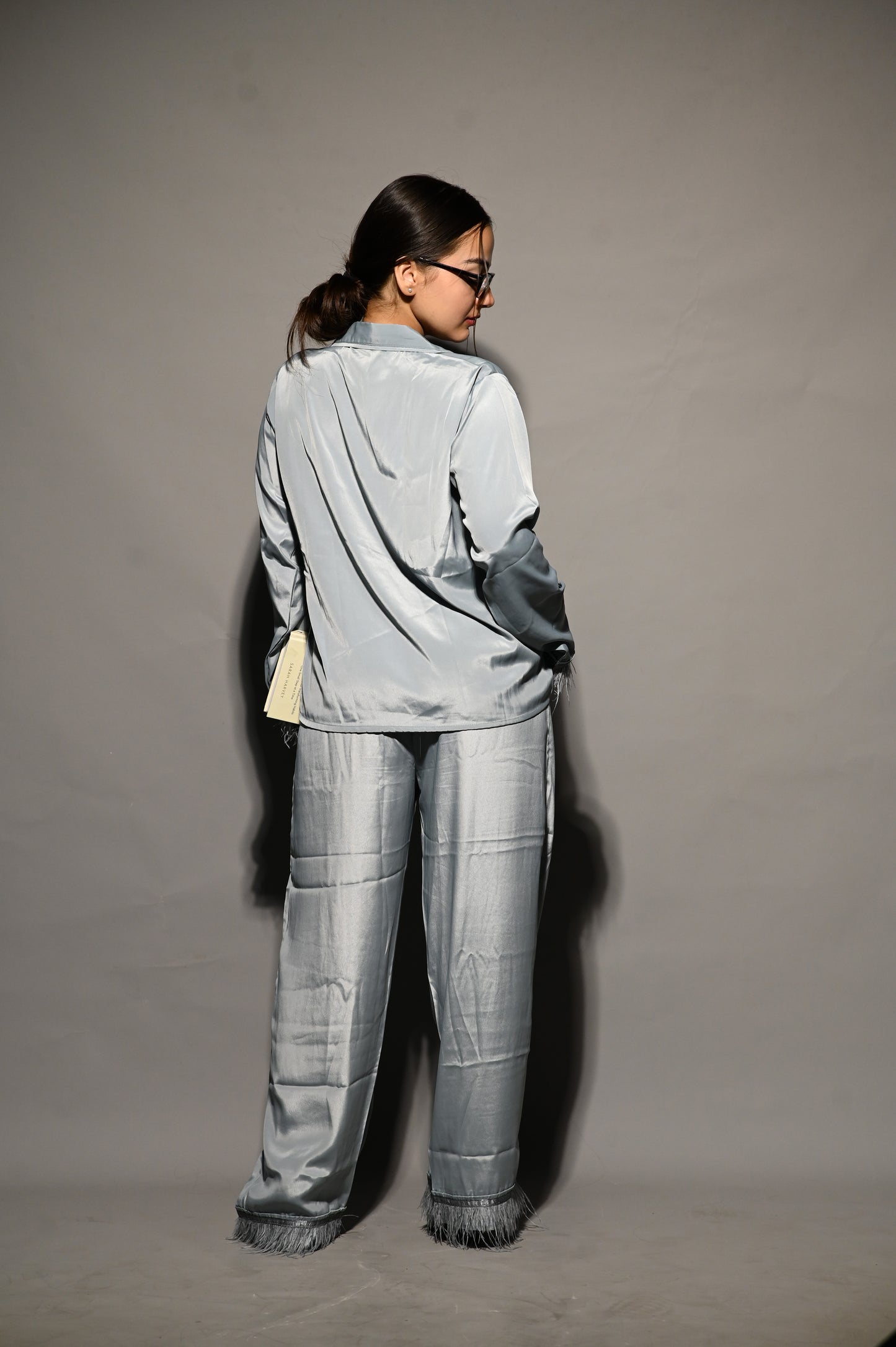 Miss Matched - Grey Fur Set