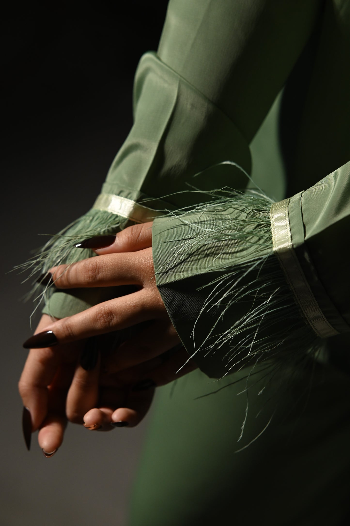Miss Matched - Pistachio Green Fur Set