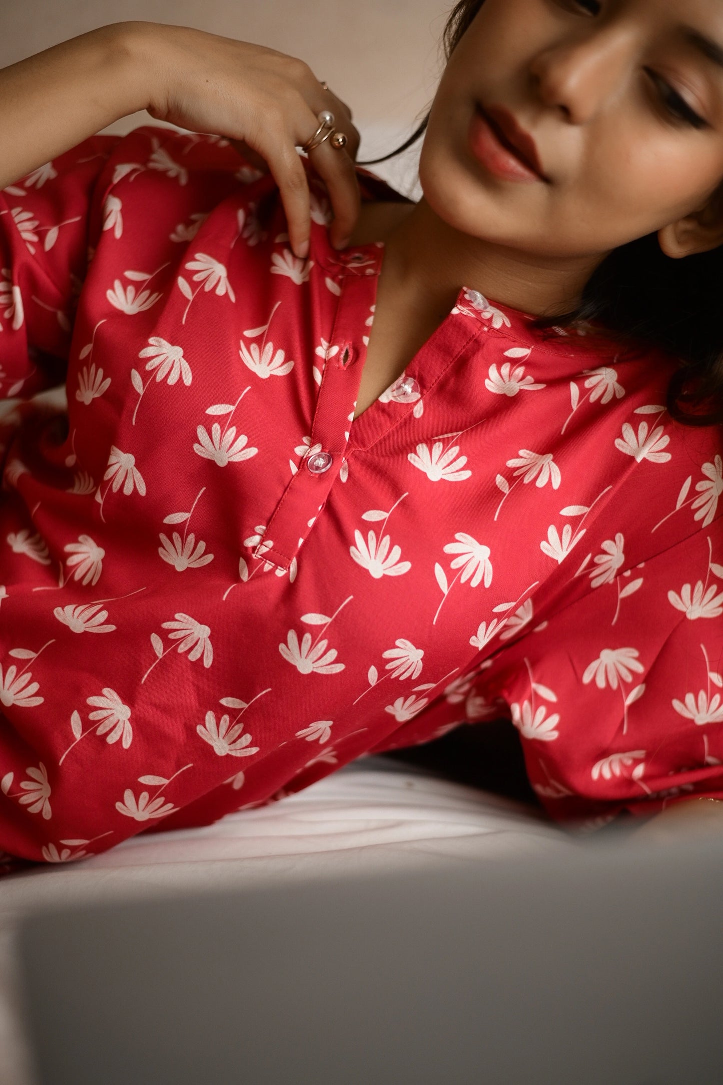 Floral Soirée- Kurti & Palazzo